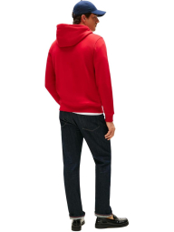 Чоловічий худі Tommy Hilfiger на флісі 1161245174 (Червоний XXL)