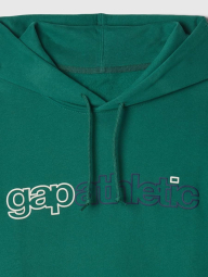 Мужское худи GAP на флисе 1161421295 (Зеленый XS)