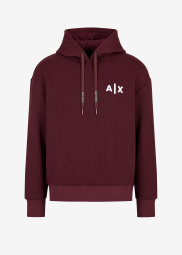 Мужское худи Armani Exchange 1161450684 (Бордовый XXL)