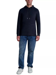 Мужское вязаное худи Karl Lagerfeld Paris 1161630772 (Синий XXL)