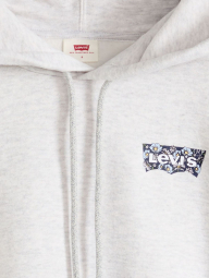 Жіноче худі Levi's на флісі 1161779575 (Сірий S)