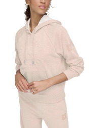 Женское худи на флисе Tommy Hilfiger 1161827253 (Бежевый M)