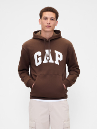 Худи на флисе GAP с логотипом 1162962591 (Коричневый XL)