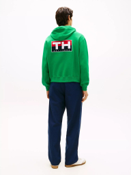 Мужское худи Tommy Hilfiger с логотипом 1163329641 (Зеленый XL)