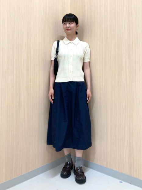 Женская юбка UNIQLO миди 1159842807 (Синий S)