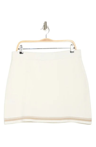 Мини-юбка DKNY вязаная 1159845348 (Молочный M)