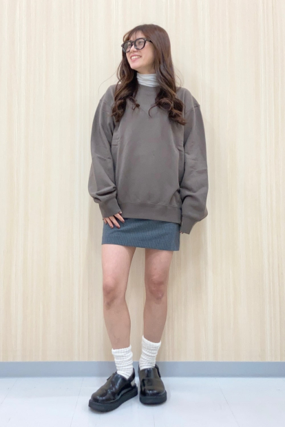 Юбка со вшитыми шортами UNIQLO в клетку 1159851466 (Серый L)