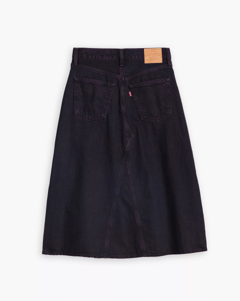 Женская джинсовая юбка-миди Levi's 1159852700 (Черный 25)
