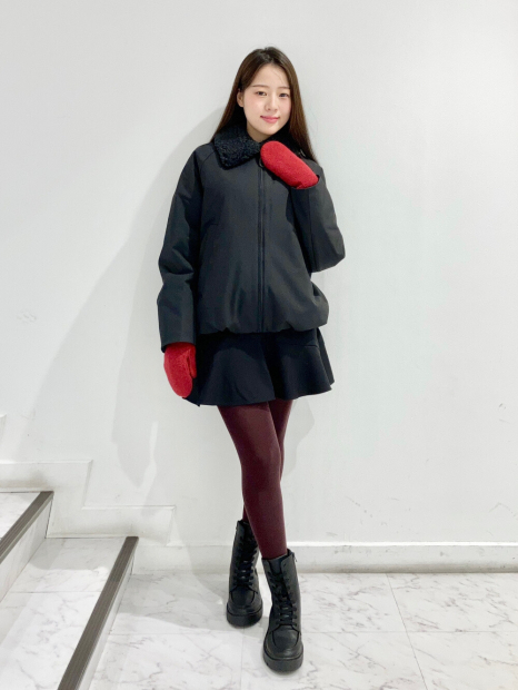 Юбка-шорты UNIQLO мини 1159853353 (Черный M)