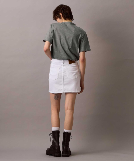 Жіноча джинсова міні-спідниця Calvin Klein 1159856169 (Білий W32)