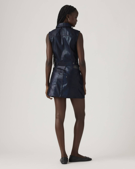 Жіноча спідниця джинсова Levi's міні 1159856482 (Синій 31)