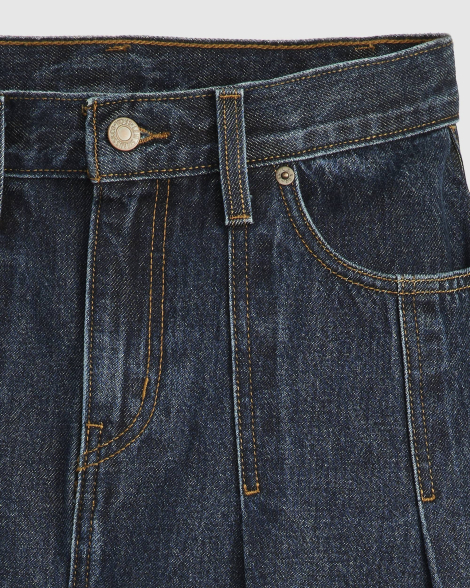 Жіноча спідниця джинсова Levi's міні 1159857198 (Синій 30)