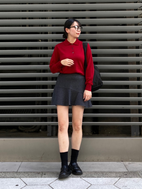 Спідниця-шорти UNIQLO із суміші вовни 1159857341 (Сірий S)