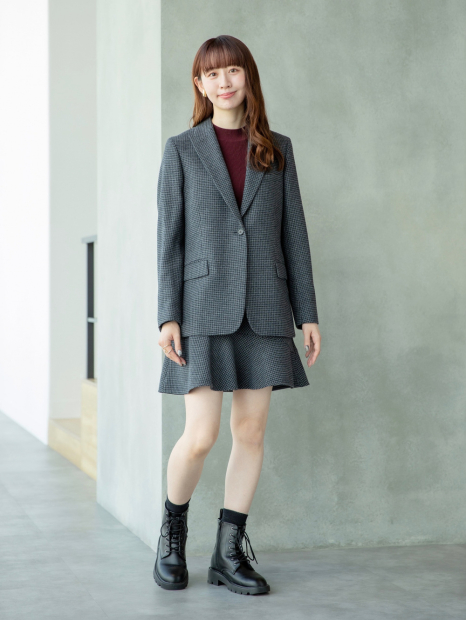 Спідниця-шорти UNIQLO із суміші вовни 1159857341 (Сірий S)