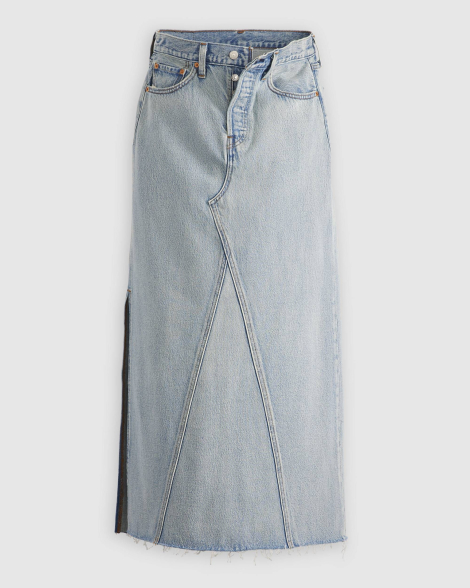 Джинсовая длинная юбка Levi's 1159857368 (Голубой 26)