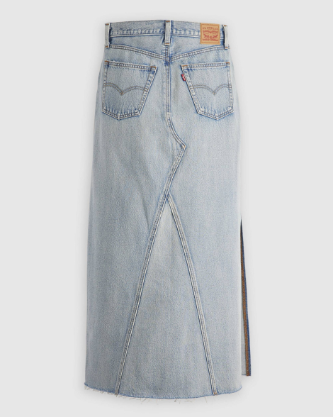 Джинсовая длинная юбка Levi's 1159857368 (Голубой 26)