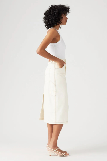 Женская джинсовая юбка Levi's 1159858602 (Белый 29)