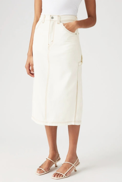 Женская джинсовая юбка Levi's 1159858602 (Белый 29)