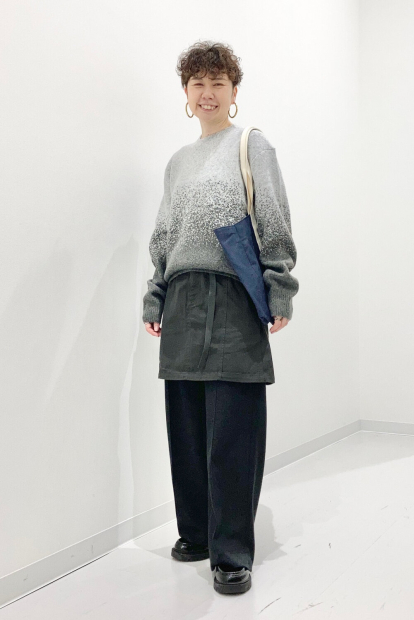 Юбка мини JW Anderson UNIQLO 1159860282 (Серый L)