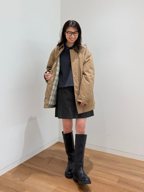 Юбка мини JW Anderson UNIQLO 1159860282 (Серый L)