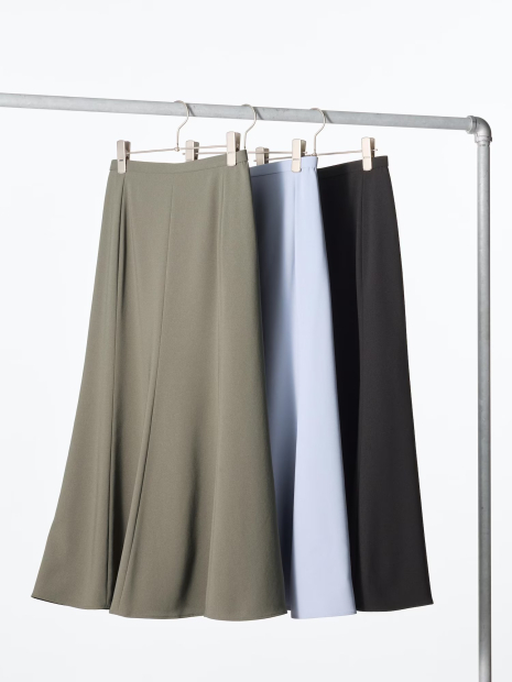 Макси-юбка UNIQLO русалка 1159864381 (Зеленый S)