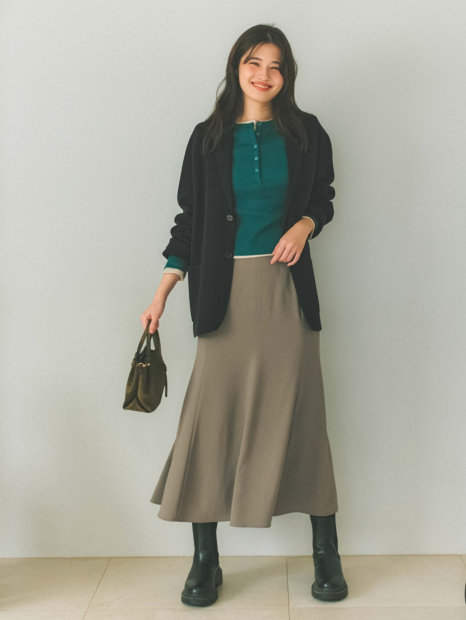Макси-юбка UNIQLO русалка 1159864381 (Зеленый S)