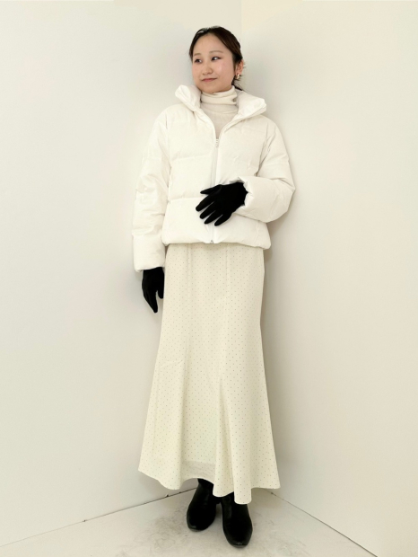 Макси-юбка UNIQLO русалка 1159864386 (Молочный M)