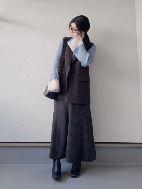 Макси-юбка UNIQLO русалка 1159864393 (Черный M)