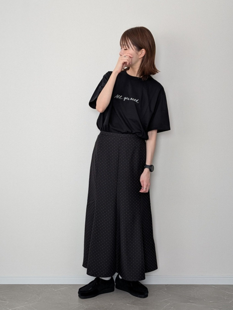 Макси-юбка UNIQLO русалка 1159864393 (Черный M)