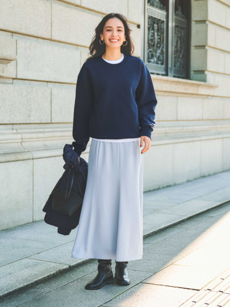 Макси-юбка UNIQLO русалка 1159864950 (Голубой S)