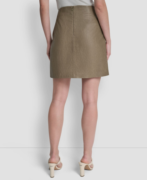 Женская мини-юбка DKNY 1161435087 (Бежевый 10)