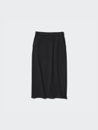 Ультраэластичная юбка миди UNIQLO 1159839835 (Черный S)