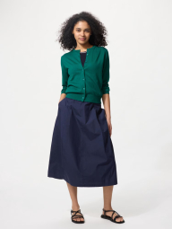 Женская юбка UNIQLO миди 1159842807 (Синий S)