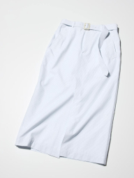 Женская юбка UNIQLO с поясом 1159842988 (Белый 25)