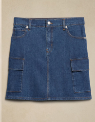 Жіноча спідниця джинсова Banana Republic 1159843879 (Синій 18)