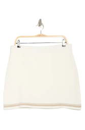 Мини-юбка DKNY вязаная 1159845348 (Молочный M)