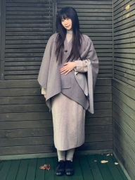 Женская вязаная юбка 3D Knit UNIQLO 1159851125 (Бежевый M)