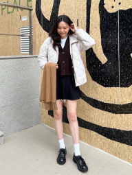 Юбка-шорты UNIQLO мини 1159853353 (Черный M)