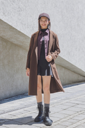 Юбка-шорты UNIQLO мини 1159853353 (Черный M)