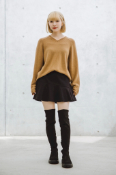 Юбка-шорты UNIQLO мини 1159853353 (Черный M)