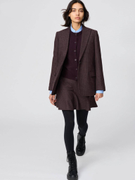 Спідниця-шорти UNIQLO із суміші вовни 1159853364 (Коричневий M)