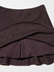 Юбка-шорты UNIQLO из смеси шерсти 1159855179 (Коричневый S)