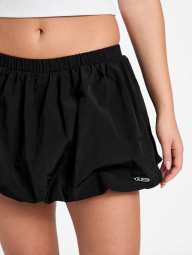 Женская юбка мини GUESS с подкладкой-шортиками 1159854495 (Черный L)