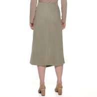 Велюровая юбка DKNY 1159855071 (Зеленый S)