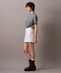 Жіноча джинсова міні-спідниця Calvin Klein 1159856169 (Білий W32)