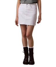 Жіноча джинсова міні-спідниця Calvin Klein 1159856169 (Білий W32)