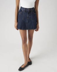 Жіноча спідниця джинсова Levi's міні 1159857198 (Синій 30)