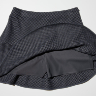 Спідниця-шорти UNIQLO із суміші вовни 1159857341 (Сірий S)