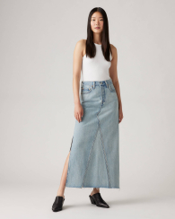 Джинсовая длинная юбка Levi's 1159857368 (Голубой 26)