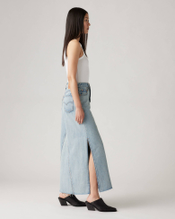 Джинсовая длинная юбка Levi's 1159857368 (Голубой 26)